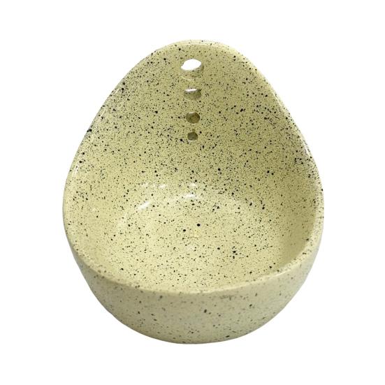 Yousheng Herb Stripper Bowl Efficient Leaf Removal Tool for Kale Herbs Multipurpose 4-Hole Herb Peeler Kitchen Essential