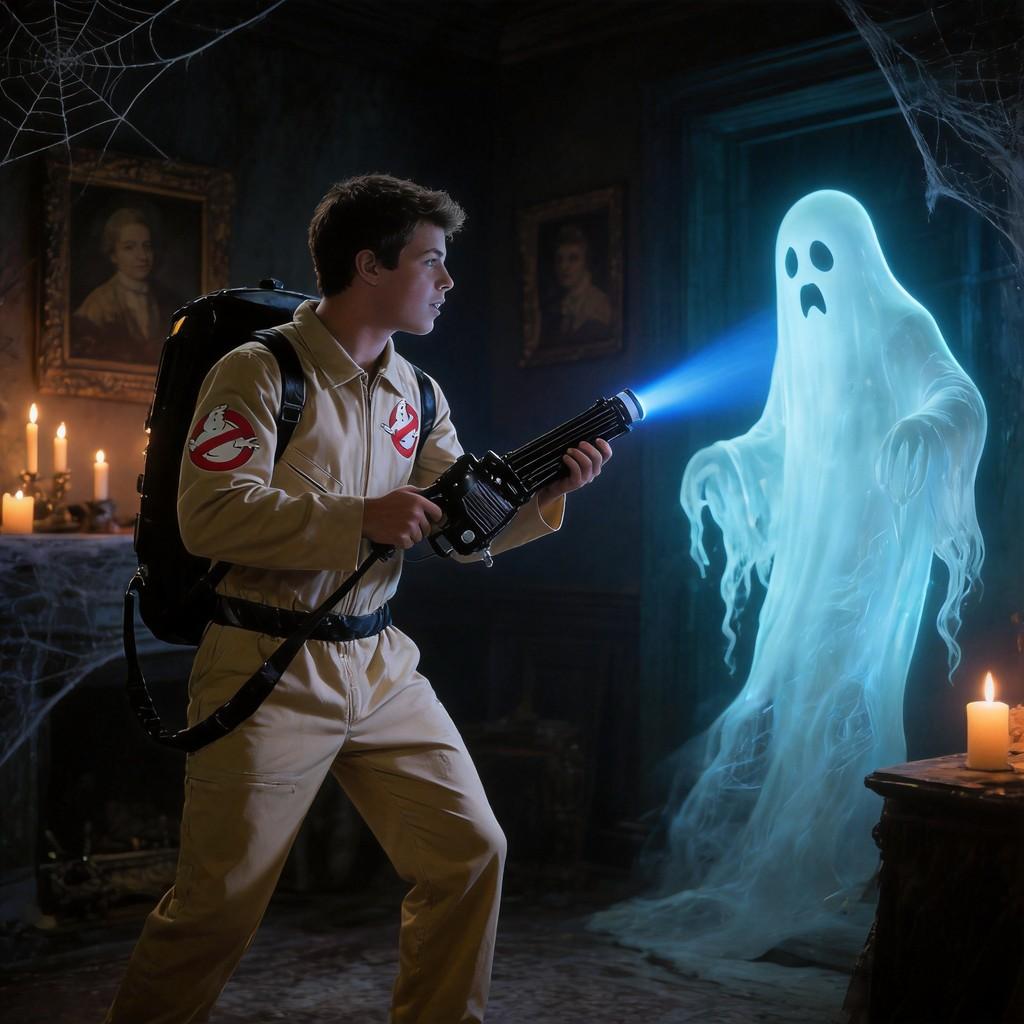 Ghostbusters Uniform Cosplay With Bag For Cosplay Events And Themed Parties