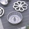 Gadgets Funnel Cake Maker Aluminum Bunuelos Mold Cookie Bake Mold Iron MakerWaffle Swedish Rosette