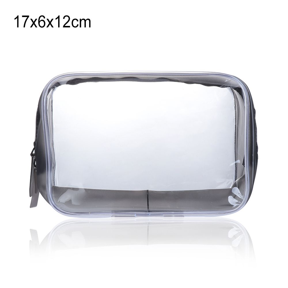 Дорожный прозрачный ПВХ-чехол на молнии для хранения косметики косметички косметички косметичка