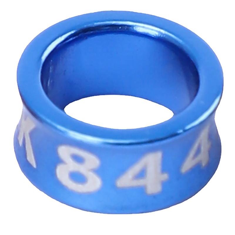 10 шт. сплава кольцо для ног птицы кольцо для ног голубей с пронумерованным инструментом для обучения полетам на открытом воздухе идентификационная этикетка для соревнований