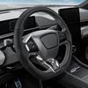 Steering Wheel Cover for Ford Mustang Mach-E 2021-2026, Black Hole | 3-Piece Leather Custom Fit Steering Wheel Accessories
