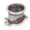 Turbo Adapter Flange T25 T28 GT25 GT28 8 Bolt To 3″ 76mm V Band Turbo Outlet Downpipe Flange Adapter
