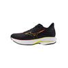 Mizuno Wave Rider 28 Черный Вечерний Первоцвет Женские Кроссовки Маково-Красный J1GD240377