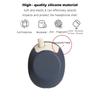 Silicone Wireless Headphones Cover Anti-scratch Headset Pad for Sony WH-1000XM6 Bluetooth Headset