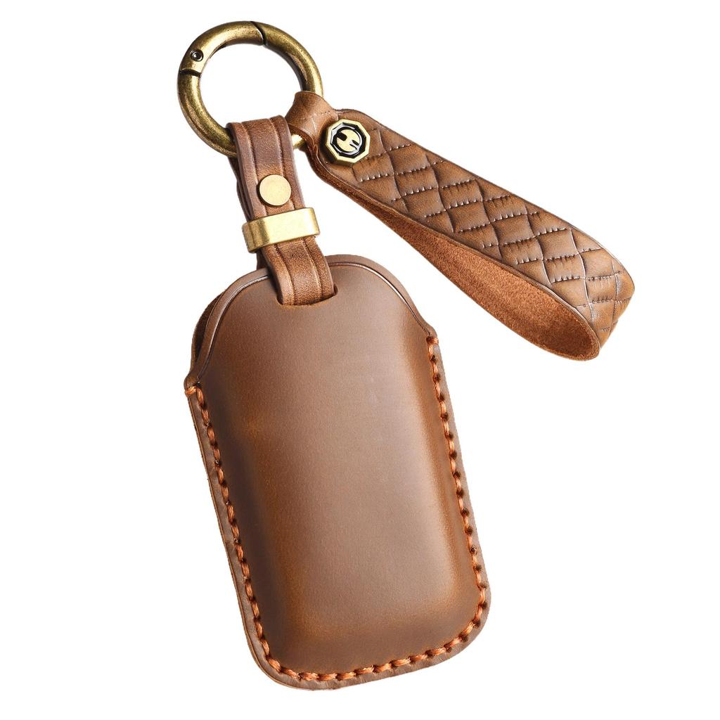 Vintage Leather Key Cover for Lexus RX270/ES240 Models