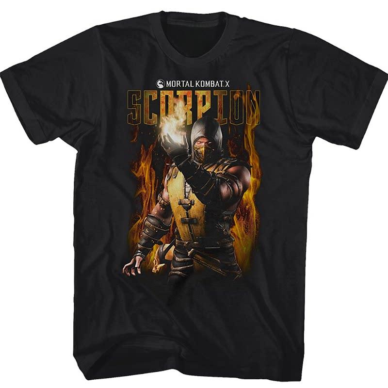 Best Sale 1992 Mortal Kombat Real Fighting Game Mortal Combat Athletic Tshirt For Wrestling Matches
