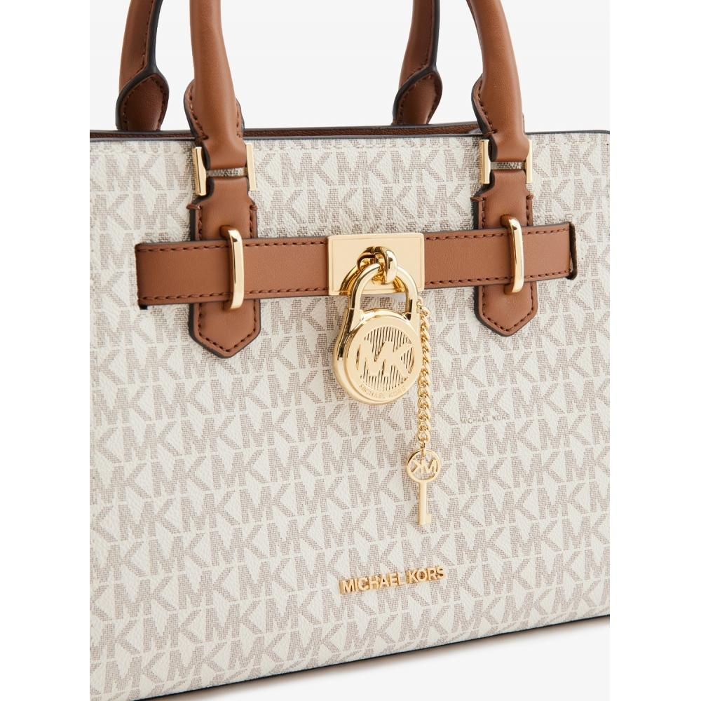 Michael Kors Сумка Hamilton Small Mk Signature 35f1ghms1b200 коричневая