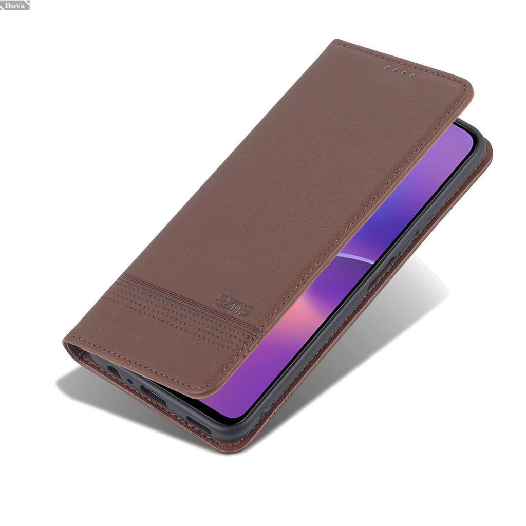 Роскошный магнитный адсорбционный чехол из искусственной кожи для Huawei Honor X8 (4G 6.7") Защитный чехол с откидной крышкой Fundas Coque