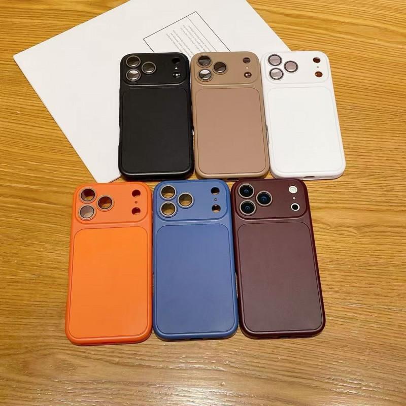 Ультрапрозрачный чехол для телефона с двойным окном для iPhone 17 Pro Max 16 15 14 13 С полной защитой от ударов из силикона