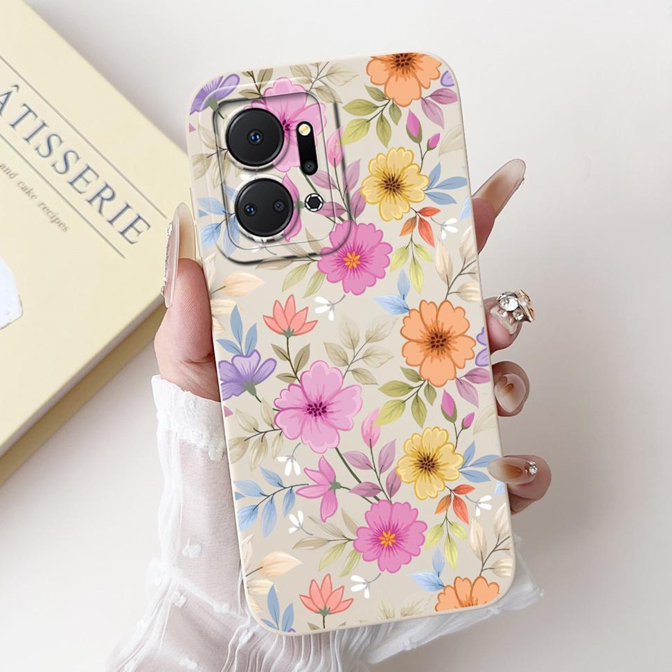 Роскошный painted чехол для Honor X7a 4G Case 2023 Силиконовый мягкий Fundas Чехол для телефона для Honor X7A X 7a HonorX7a Coque Capa