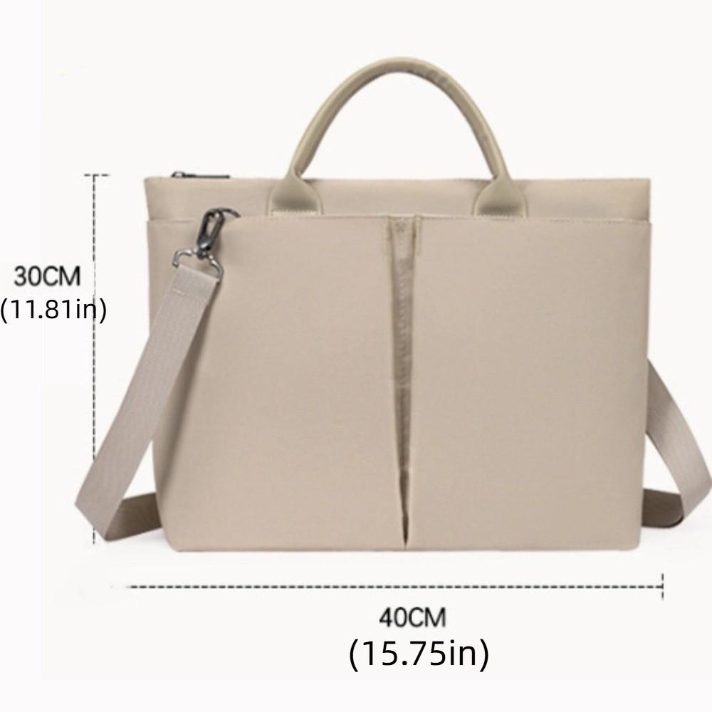 15.6inch Portable Laptop Bags with Handle Shoulder Strap Laptop Handbag Lightweight Waterproof Notebook Sleeve Bag