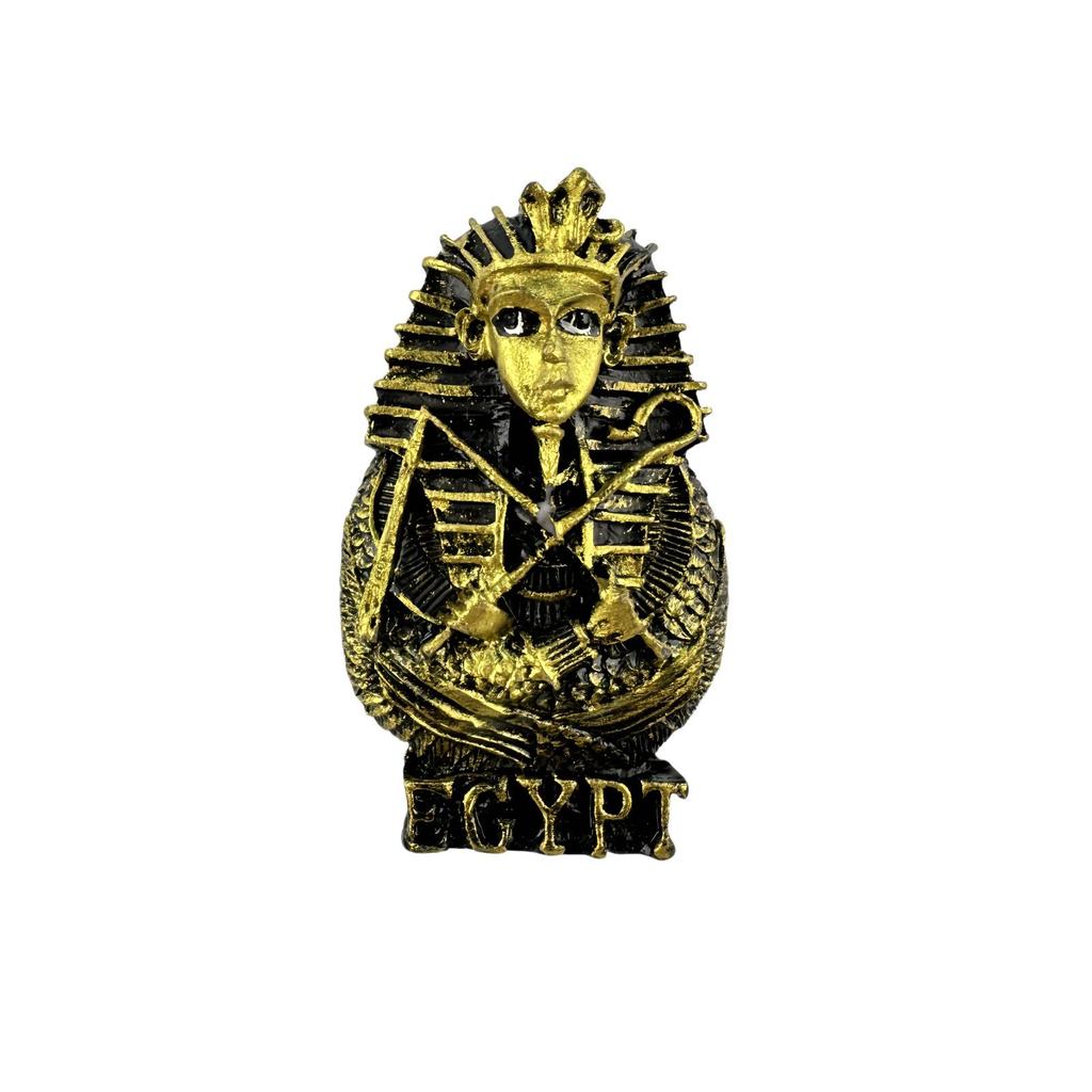 Расписанный вручную полимерный магнит на холодильник «Пирамиды и Сфинкс в Египте» - Туристический сувенир. Бесплатная доставка!