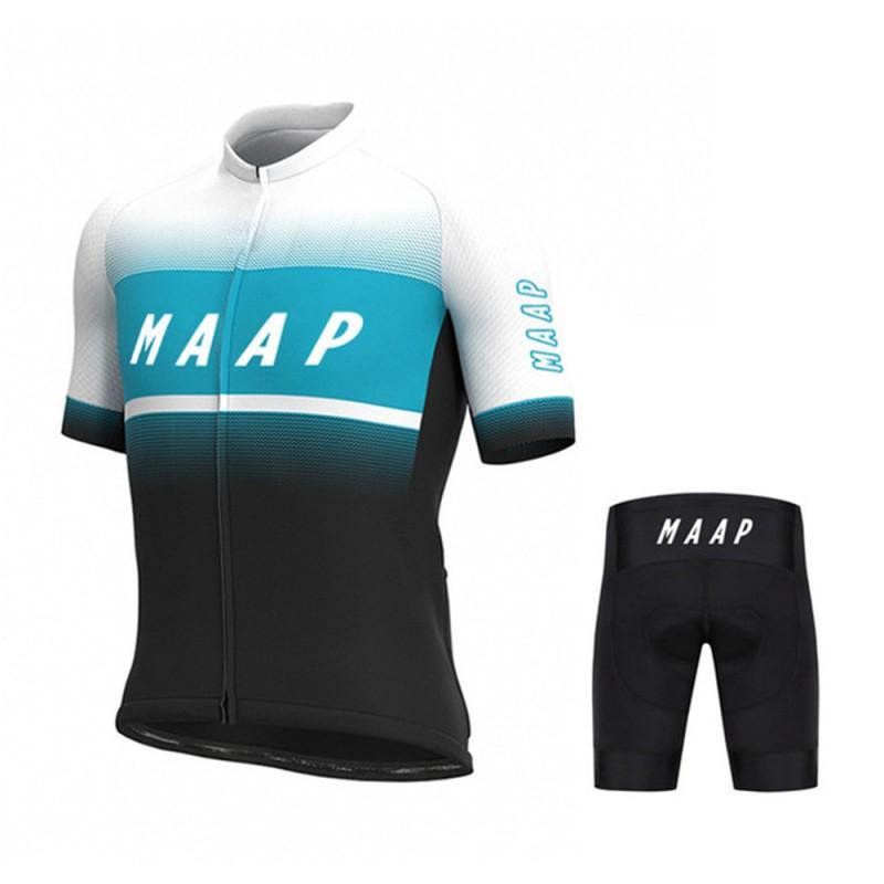 MAAP Cycling Jersey Bib Shorts Set Road Mountain Bike Riding Breathable Quick-Dry Performance Wear