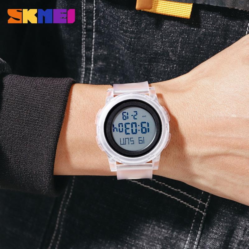 Moment beauty Skmei бренд моды младших классов средней школы молодежные студенческие спортивные часы женские трендовые спортивные часы на открытом воздухе электронные часы