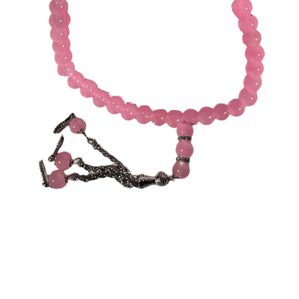 Стильный молитвенный браслет из четок из бисера, религия, подарок на Ид, тасбих, молитвенный браслет из хрустальных бусин, браслет с кисточками ручной работы, браслет