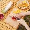 300CM/Roll Outdoor Disposable Cutting Board Mat with Two-Way Slider Cutter Camping BBQ Picnic Anti-Slip Meat Vegetables Cutting Pad