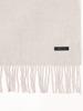 Beams Heart Women's Light Grey Scarf, Simple Color, Free Size