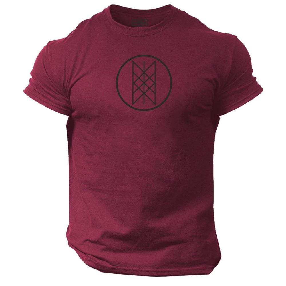 Web Of Wyrd T Shirt Gym Clothing Bodybuilding Workout Mma Vikings Thor Odin Top