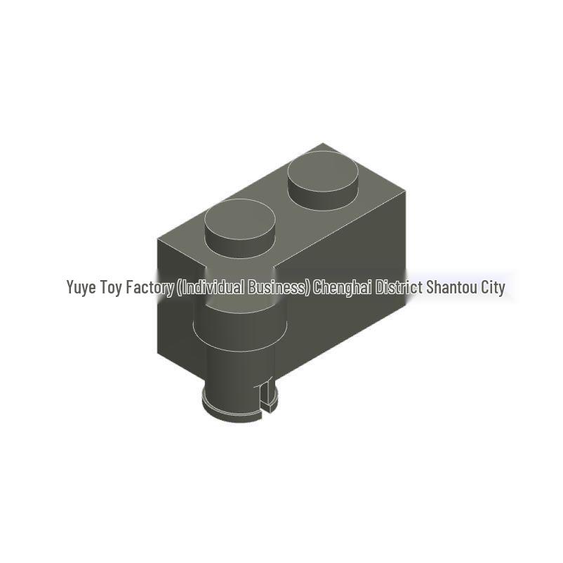Compatible MOC 3830 1x2 Hinge Brick (Male) for Small Particle Building Blocks Educational Puzzle Toy Accessories