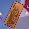 Buddha Jesus Guadalupe Wood Case For Oppo A6 Pro A5 A18 A38 A58 A78 A98 A54 A74 A94 A17 A57 A80 A60 A40 A96 A76 A16 A15