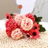 Bridal Bouquet Home Decoration Artificial Hydrangea Floral Arrangement Lifelike Plants Silk Daisy