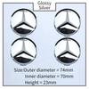 ABDW1 63,5 мм 74 мм для Mercedes Benz W166 W212 W213 W246 W176 W177 W205 C260 C200 C300 C180 W167 ABS Колпачки на ступицу колеса автомобиля Колпачки на шины