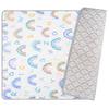 BQKOZFIN Baby 180x200x Extra Thick Safety Large Children Game Baby Safety 1 Piece Rainbow Playmat, Mat, 2cm, Foldable, Tested, Size, Baby, Pad,