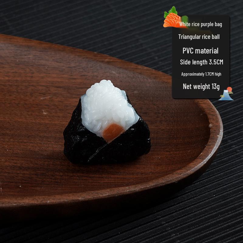 Fake Salmon Sushi Display Set - Japanese Restaurant Decoration