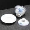 MULTIPOTENT Hand-Painted Landscape Thin Porcelain Gaiwan