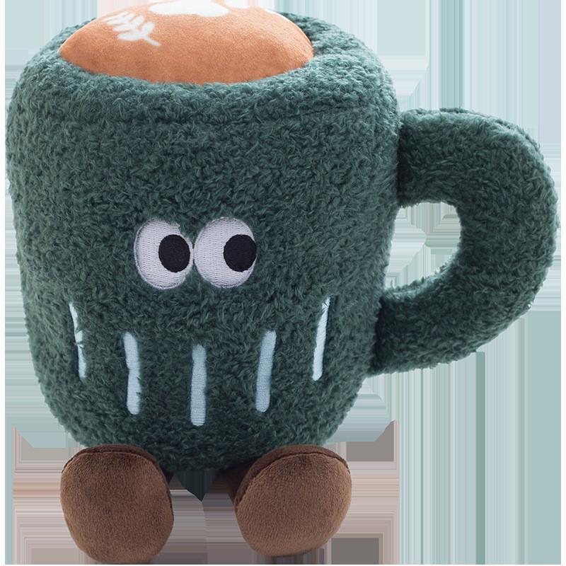Cup Coffee Plush Toy Cartoon Pineapple Bun Doll Room Decoration Holiday Gift