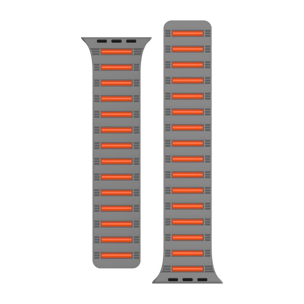 Магнитный ремешок для Apple Watch Series 10 Ultra 9 8 7 SE 6 5 4 3 2 1 46 мм 49 мм 45 мм 44 мм 42 мм Силиконовый ремешок для часов