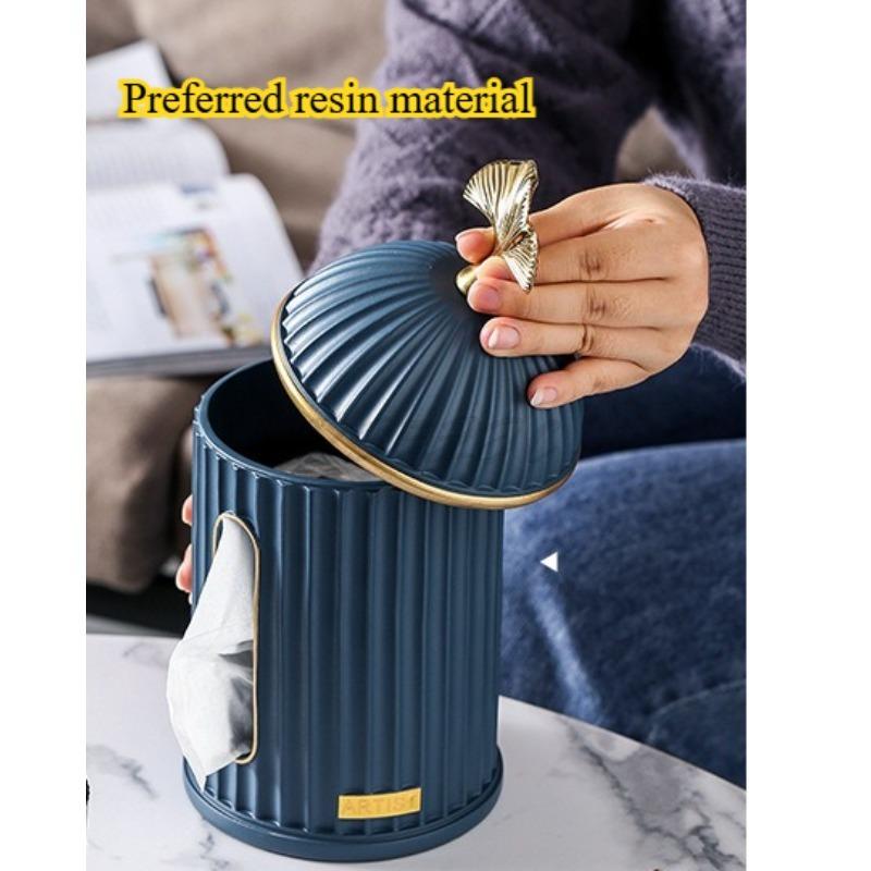 Living Room Coffee Table Fashionable Creative Tissue Box Decoration Simple Household Resin Napkins Paper Box Decoration