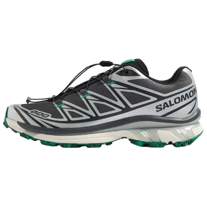 SALOMON XT-6 20-летний юбилей Удобные Универсальные Дышащие Низкие Повседневные Кроссовки для трейлраннинга Унисекс кроссовки Серый Черный Зеленый 479531