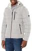 Winter Jacket Midweight Sherpa Lined Hooded Puffer Jacket Ice Tech