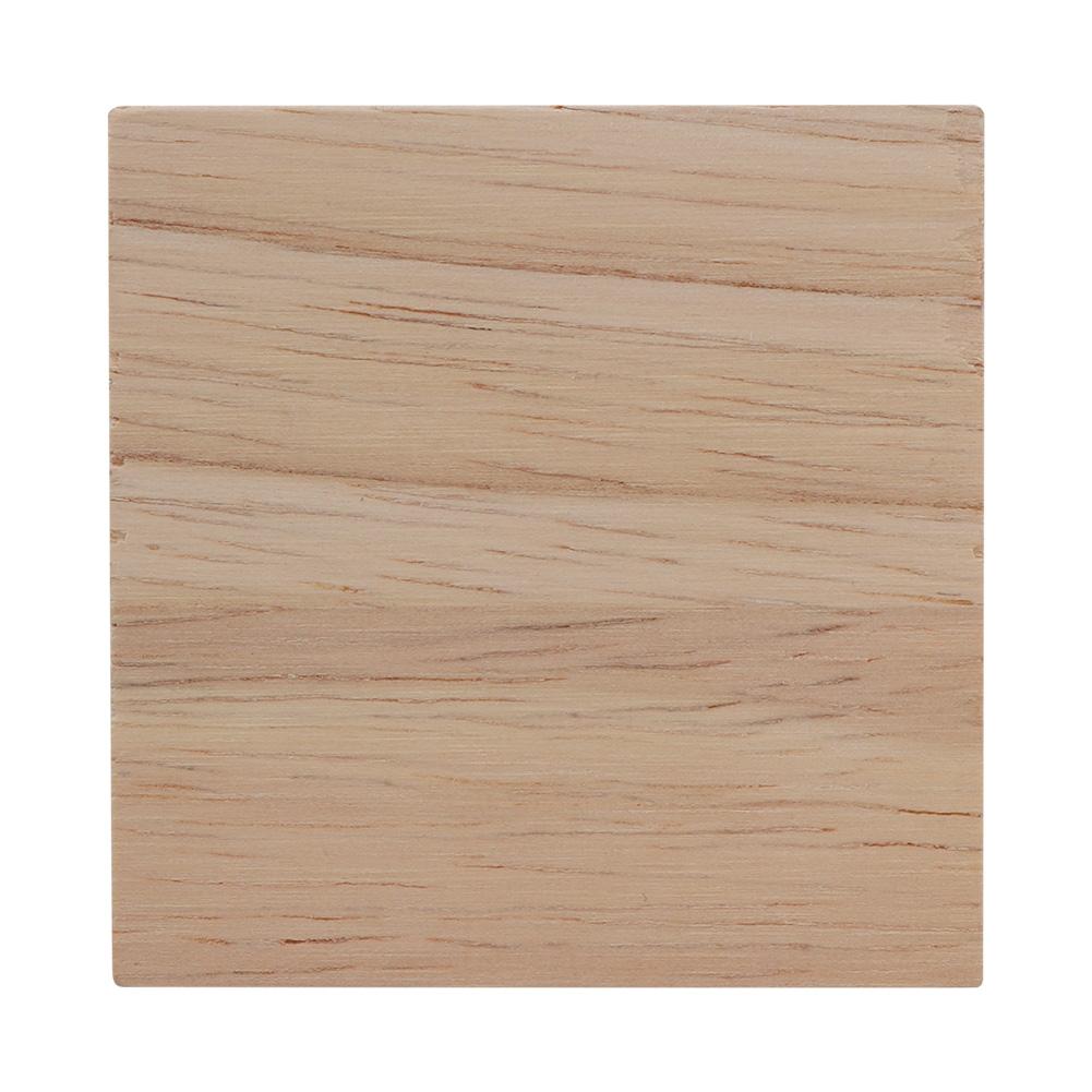 4Pcs Carving Checkered Applique Unpainted Decal for Furniture Decoration (D)