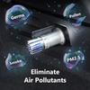 Миниатюрный автомобильный ионизатор воздуха 12 В, подключаемый к розетке, удаляет дым, частицы PM2.5, пыльцу, запахи, тихий автомобильный очиститель воздуха для путешествий.