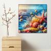 New Arrival 5D DIY Full Circle Diamond Painting "Undersea Animals and Plants" Embroidery Cross Stitch Home Decor Gift