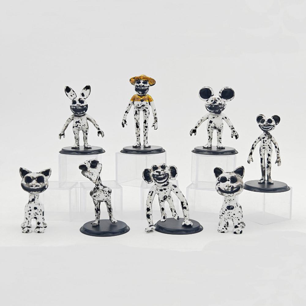 Новые 8 шт. фигурки Zoonomaly для фанатов игры, фигурки ужасов, украшения для вечеринки