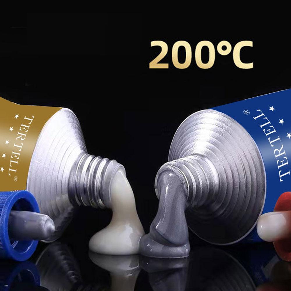200 ℃ клей для ремонта металла, супер клей, железная сталь, автоматический радиатор, резервуар для воды, специальный клей для устранения утечек, сварочный клей