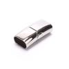 Stainless Steel Magnetic Clasp Hole For Leather Cord Buckle Bracelet Jewelry Diy