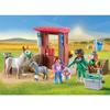 PLAYMOBIL 71471 Vétérinaire avec animaux de la ferme, Country la ferme, 55 pièces, Dès 4 ans