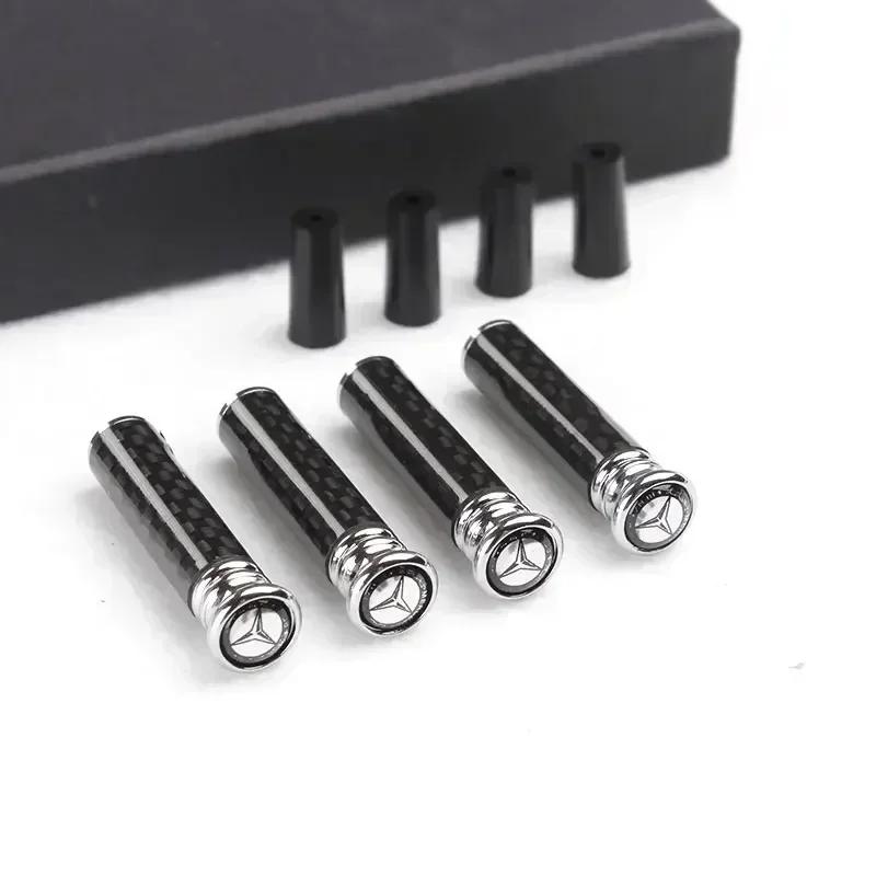 Для Mercedes Benz Карбоновая накладка на кнопку блокировки двери автомобиля, ручка-пик для Mercedes Benz W203 W204 W205 W210 W211 W213 W212 Inter