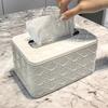 Новая коробка для салфеток с рисунком из ротанга, коробка для бумаги в гостиной, настольная коробка для салфеток, автомобильная коробка для туалетной бумаги