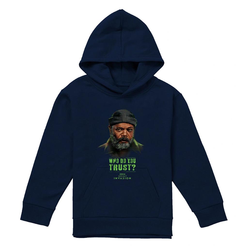 Secret Invasion Childrens/Kids Who Do You Trust Pull Over Hoodie