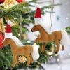 Кукла-животное, подвеска, декоративная легкая рождественская елка, подвесная кукла-лошадь, украшение для вечеринки, сувениры