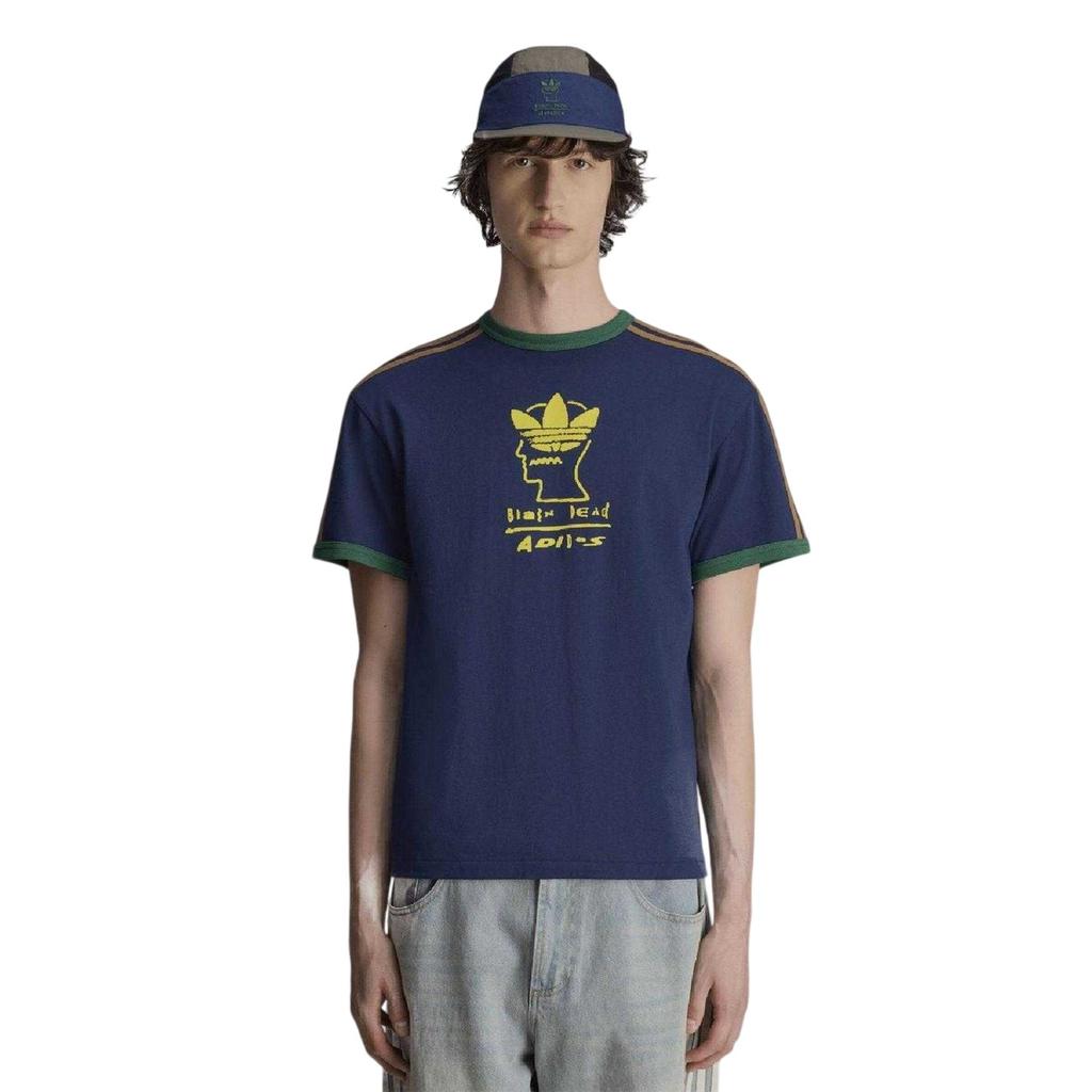 Adidas Mens Brain Dead Cotton T-Shirt