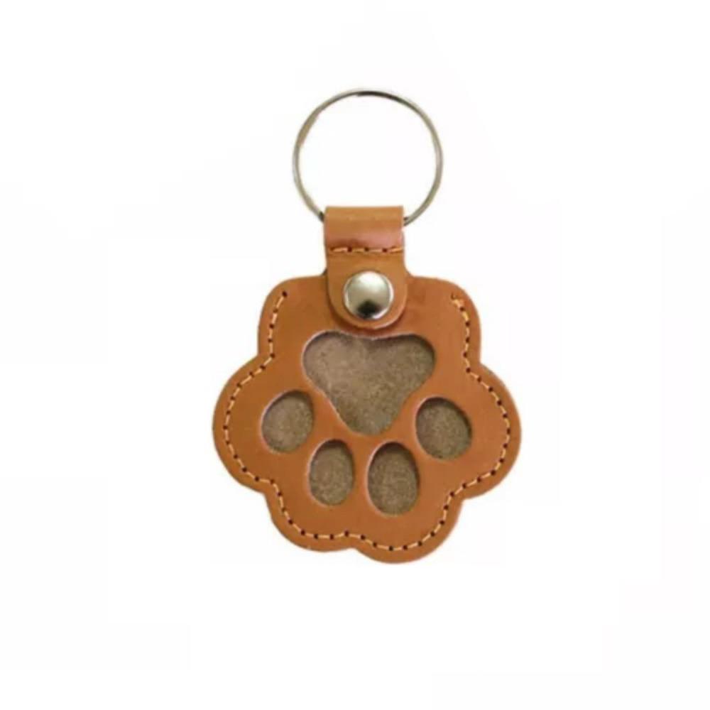 Creative Cat Claw Keychain Kitty Dogs Paw Pendant Exquisite Pet Hair Storage Bag  Hanging Accessory