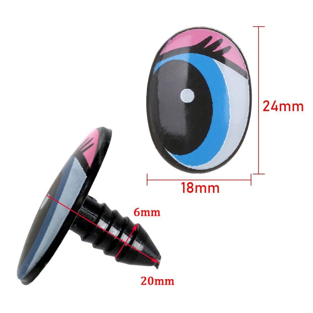 Blue Educational Gift Toy Puppets Dolls Eye DIY Doll Accessories Plush Animals Parts Safety Eyes