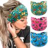 Elastic Turban Boho Printed Headscarf New Hair Scarf  Girls